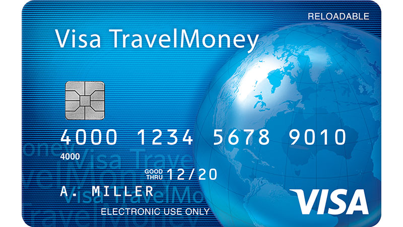 visa travel money login