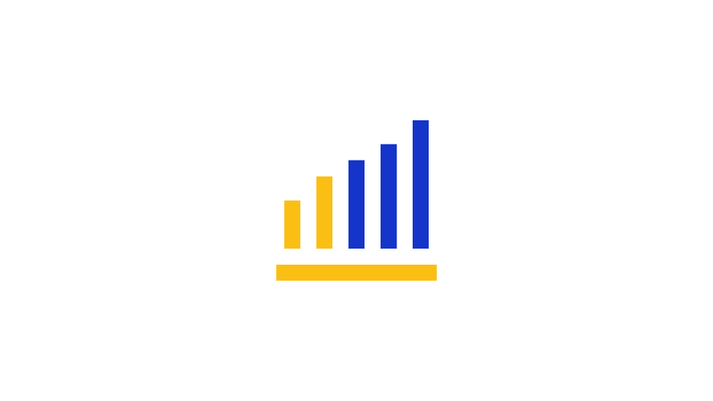 bar graph icon